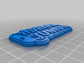 adrian júnior sinais e logotipos personalizado 3d print model - Mito3D