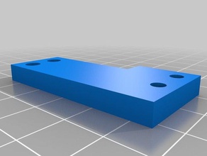 eixo y interruptor titular flsun cubo Impressora 3d de peças 3d print model - Mito3D
