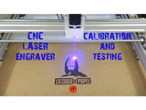 arduino cnc lazer enrgaver Bölüm 3 Kalibrasyon ve test 3d yazıcılar kalibrasyon kesme diy educacional dağlama gcode grabador grabado laser grbl 25 w lasercut kesici laster gravür kağıt plotter xy 3d print model - Mito3D
