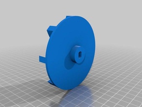 rotor garden pump pour pompe arrosage outdoor & jardin turbine 3d print model - Mito3D