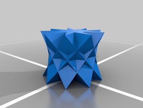 enneagrammic antiprism 9 4 per la matematica enneagramma poliedri poliedro 3d print model - Mito3D