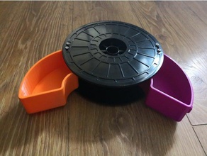 spool-Schubladen 0,6 kg flashforge Spulen - Organisation Schubladen recycle recycling kleine Teile-Lagerung spool storage 3d print model - Mito3D