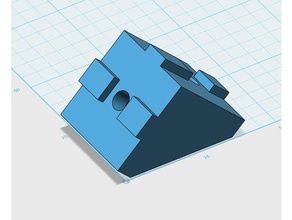 3030 profil yan dirsek 3d yazıcı parçaları 3d print model - Mito3D