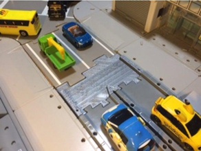 tomica ciudad conector del sistema juguetes de construcción la 3d print model - Mito3D
