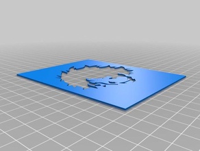 deku-Schablone 1 Kunst-tools kundengebundene 3d print model - Mito3D