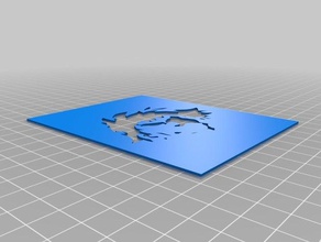 deku-Schablone 2 Kunst-tools kundengebundene 3d print model - Mito3D