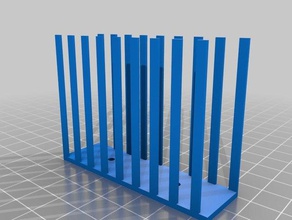 caracol barrera de picos proyecto 1 La impresión en 3d 3d print model - Mito3D