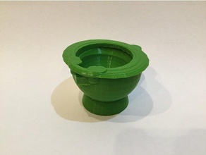 básica jarro recipientes 3d print model - Mito3D