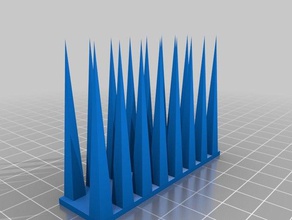 snail barrier project 2 3d printing 3d print model - Mito3D