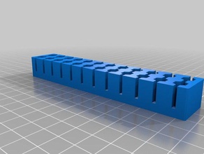 mi personalizados bit hex titular portaherramientas y cajas personalizado 3d print model - Mito3D