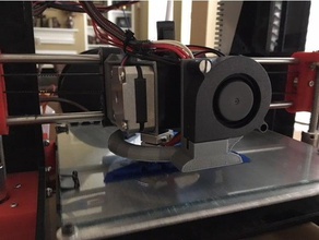 titan aero fan shroud 3d printer parts cooling duct e3d prusa i3 3d print model - Mito3D