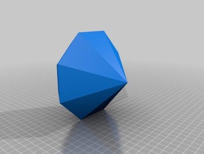 crimson gema de cyttorak La impresión en 3d el cristal gem 3d print model - Mito3D