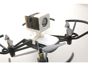 tello firefly micro caméra d'action de montage jouets & accessoires jeux la support drone le mont 3d print model - Mito3D