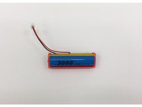 ez 18650 Batterie-clip - Elektronik 3d print model - Mito3D