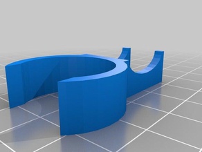 my customized razor shower clip2 bathroom 3d print model - Mito3D