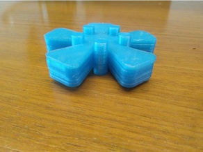 ince coaster + tutucu ev gereçleri 3d print model - Mito3D