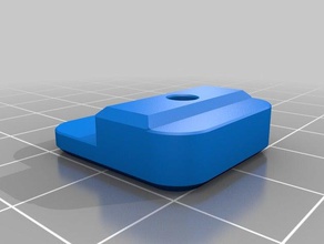 plaque de montage pet profilé alu 40x40 cas d'imprimante l'impression 3d 3d print model - Mito3D
