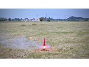 2-stage model rocket geresimenko engineering diy fast fire flying 3d print model - Mito3D