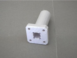 lmk8uu lmk8luu hybride ptfe roulement L'imprimante 3d de pièces anti-oscillation douille la bride idbox à billes linéaire lm8luu lm8uu tube z-axis z-oscillation 3d print model - Mito3D