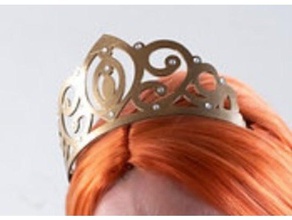 fiona crown costume 3d print model - Mito3D