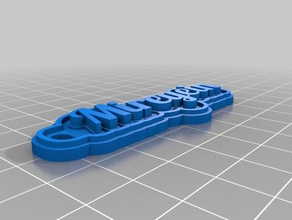 llavero mireyein Schlüsselanhänger kundengebundene 3d print model - Mito3D