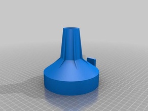gatorade garrafa de funil do agregado familiar personalizado 3d print model - Mito3D