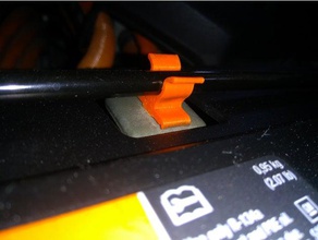 cofano porta-asta chevy volt di gm automotive 3d print model - Mito3D