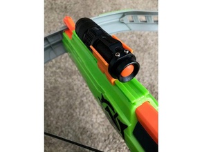 nerf light holder toy & game accessories 3d print model - Mito3D