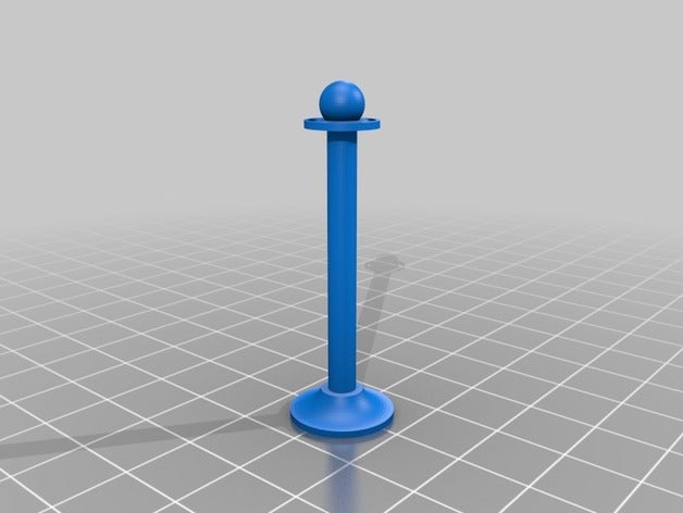 barrier stand models 3D print model - Mito3D