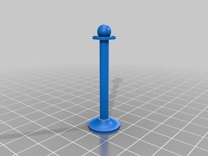 Barriere stand Modelle 3d print model - Mito3D