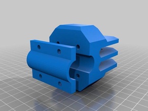 simple core xy parts 3d printer 2020 extrusion corexy 3d print model - Mito3D