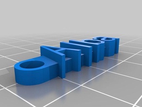 alba - Organisation kundengebundene 3d print model - Mito3D