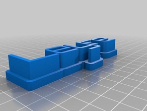 nombre leyre heykeller özelleştirilmiş 3d print model - Mito3D