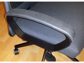 ikea markus descanso de braço office apoio cadeira hack escritório 3d print model - Mito3D