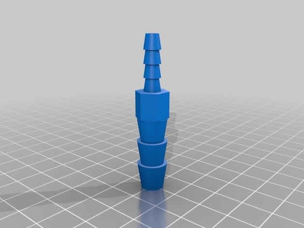 adaptador es válida para quitar tubo de 9 mm 5mm al aire libre y jardín personalizado 3D print model - Mito3D