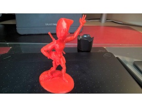 deadpool figura v2 esculturas a escultura unicórnio 3d print model - Mito3D
