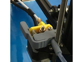 cr-10 snap lock extruder sleeve use mosaic palette+ 3d printer accessories creality cr10 palette upgrade 3d print model - Mito3D