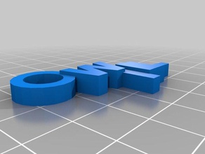 Anahtarlık 3d print model - Mito3D