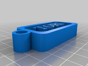 tori Schlüsselanhänger kundengebundene 3d print model - Mito3D