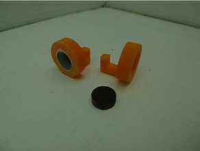 crochet magn tique de gancho magnético los hogares el arreglo casa 3d print model - Mito3D