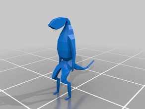qoma qola animaux alien la créature les créatures le monstre 3d print model - Mito3D