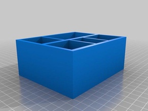 verschiedene container Container 3d print model - Mito3D