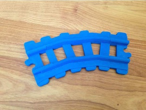 playmobil 123 curvas de ferrocarril juguetes y accesorios juego rail 3d print model - Mito3D