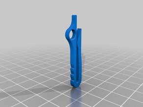 key chain hook hanger keychains keychain holder 3d print model - Mito3D