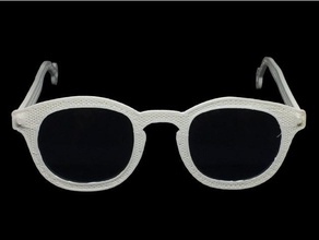 Sonnenbrille 3d-drucken 2018 Brille neue Sonne 3d print model - Mito3D