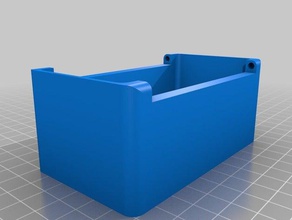 magnétique de la charnière loupe boîte les conteneurs personnalisé 3d print model - Mito3D