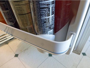 refrigerador de la puerta bebida apoyo cocina y comedor 3d print model - Mito3D