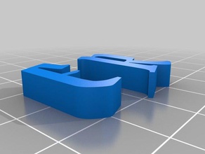 my customized text er 3d print model - Mito3D