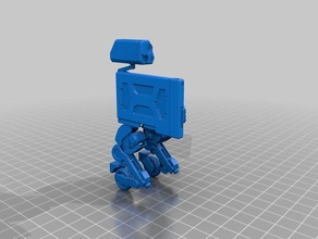 mgs mkii Modell-Roboter 3d print model - Mito3D