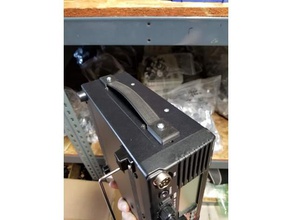 icom ic-718 lidar hobby alça de transporte o radioamadorismo 3d print model - Mito3D